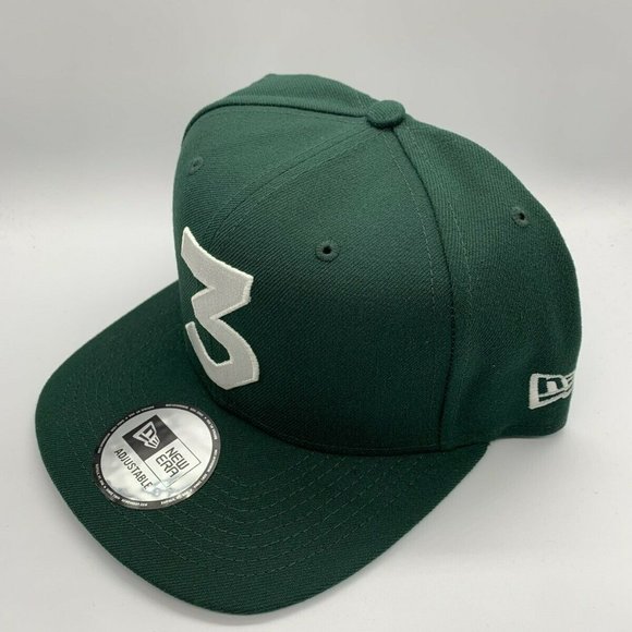 Chance The Rapper 3 New Era Cap Snapback Hat (GREEN) 100% Authentic - Picture 2 of 5